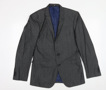 Mens UK Size 36 NEXT Regular Grey Suit Jacket