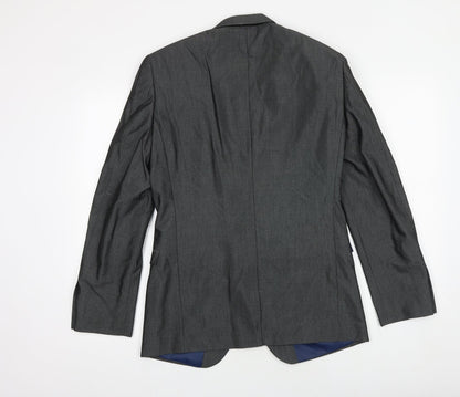 Mens UK Size 36 NEXT Regular Grey Suit Jacket
