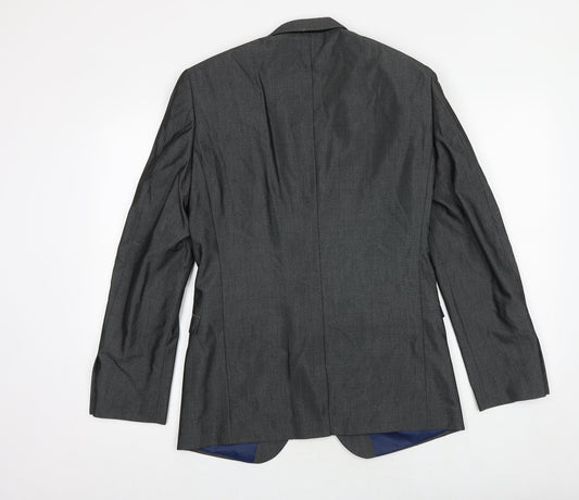 Mens UK Size 36 NEXT Regular Grey Suit Jacket
