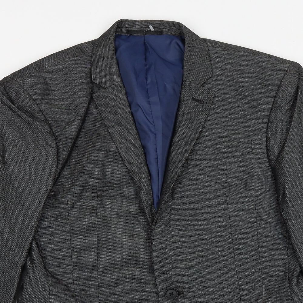 Mens UK Size 36 NEXT Regular Grey Suit Jacket