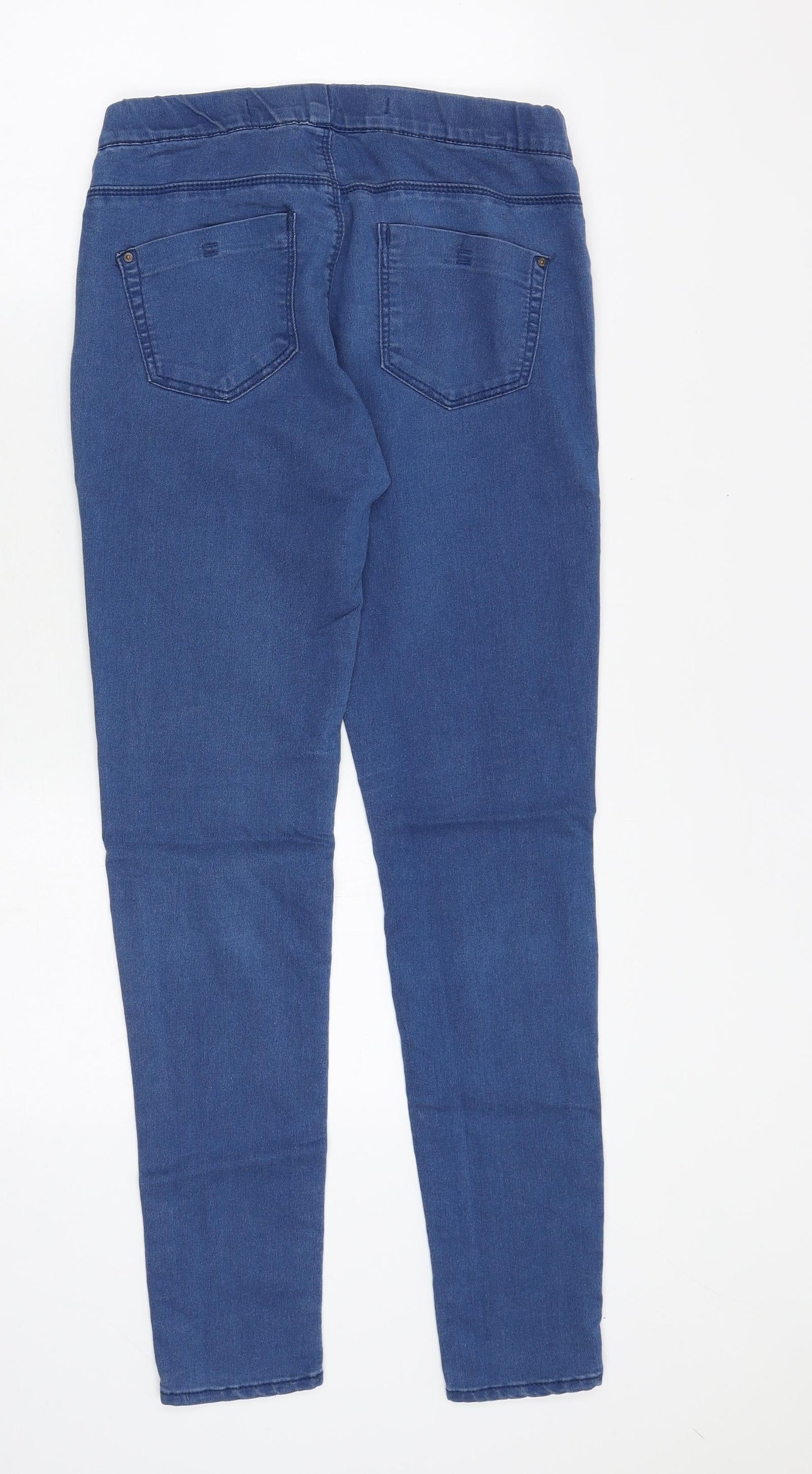 Denim & Co. Womens Blue Cotton Jegging Jeans Size 6 Regular