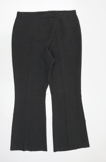 Womens UK Size 14 Dorothy Perkins Regular Fit  Grey Trousers