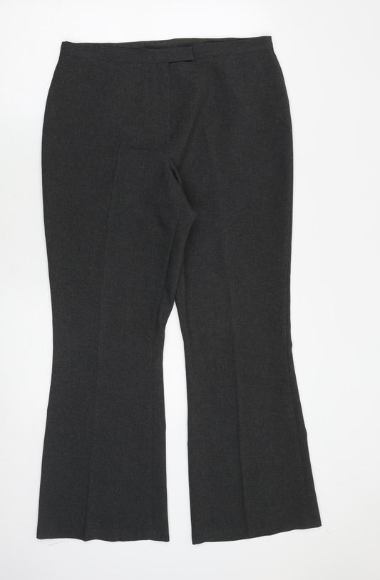 Womens UK Size 14 Dorothy Perkins Regular Fit  Grey Trousers