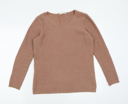 Womens UK Size L Sfera Pink Pullover Jumper