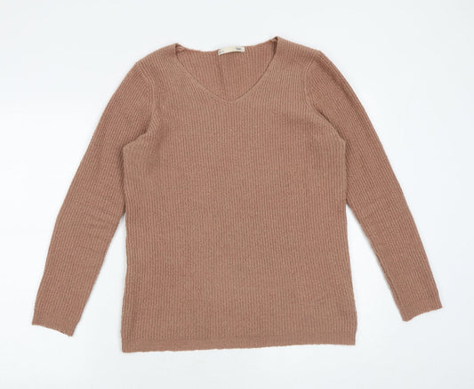 Womens UK Size L Sfera Pink Pullover Jumper