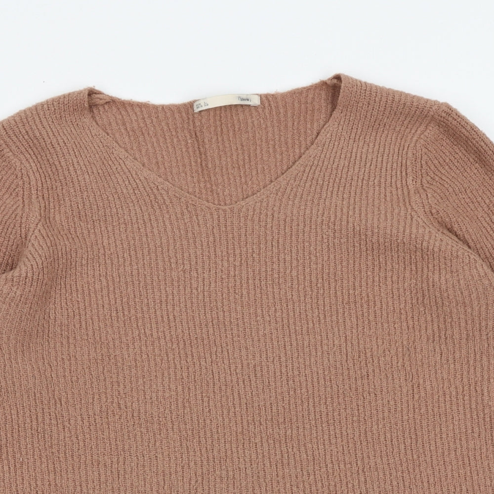 Womens UK Size L Sfera Pink Pullover Jumper