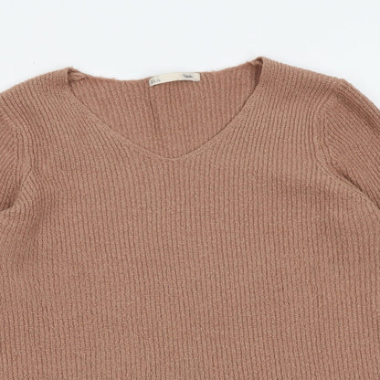 Womens UK Size L Sfera Pink Pullover Jumper