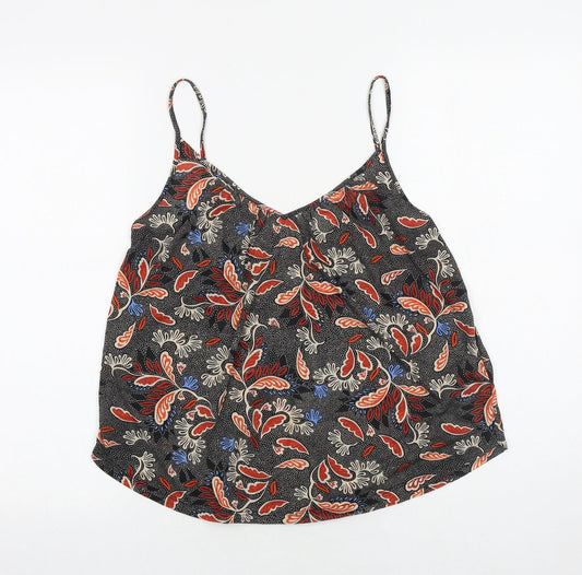 Womens UK Size S H&M Black Camisole Tank