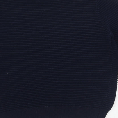 Matalan Boys Blue Cotton Pullover Sweatshirt Size 8 Years Pullover