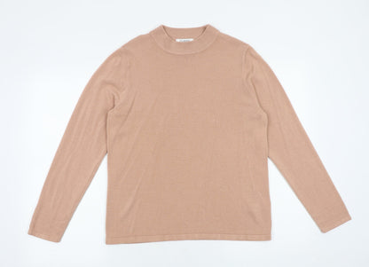 Womens UK Size 14 Marks and Spencer Pink Pullover Jumper