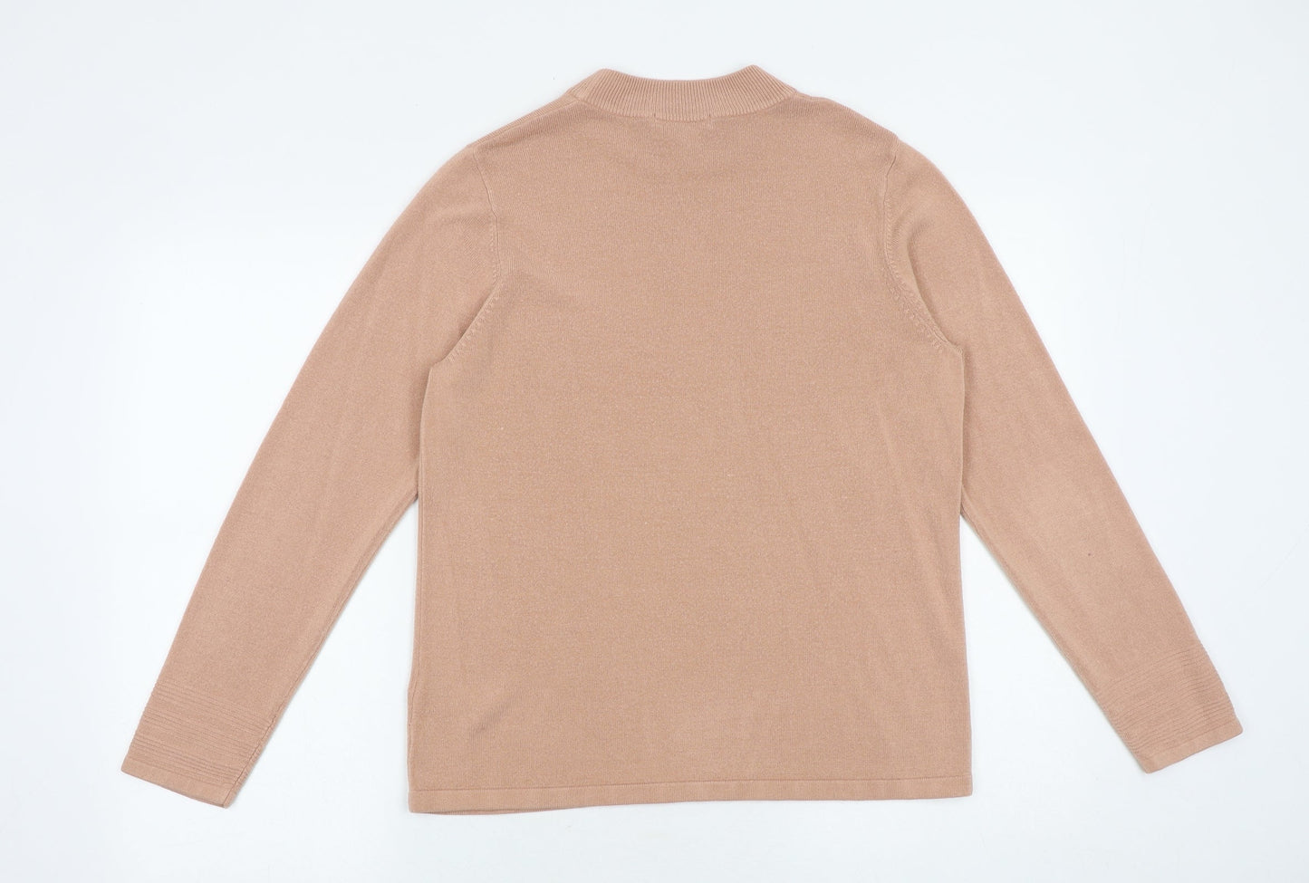 Womens UK Size 14 Marks and Spencer Pink Pullover Jumper