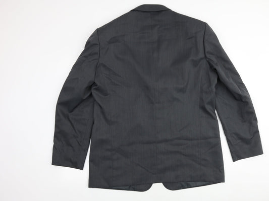 Mens UK Size 44 zantos Regular Grey Suit Jacket