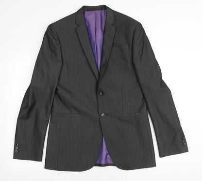 Mens UK Size 38 Marks and Spencer Regular Grey Suit Jacket