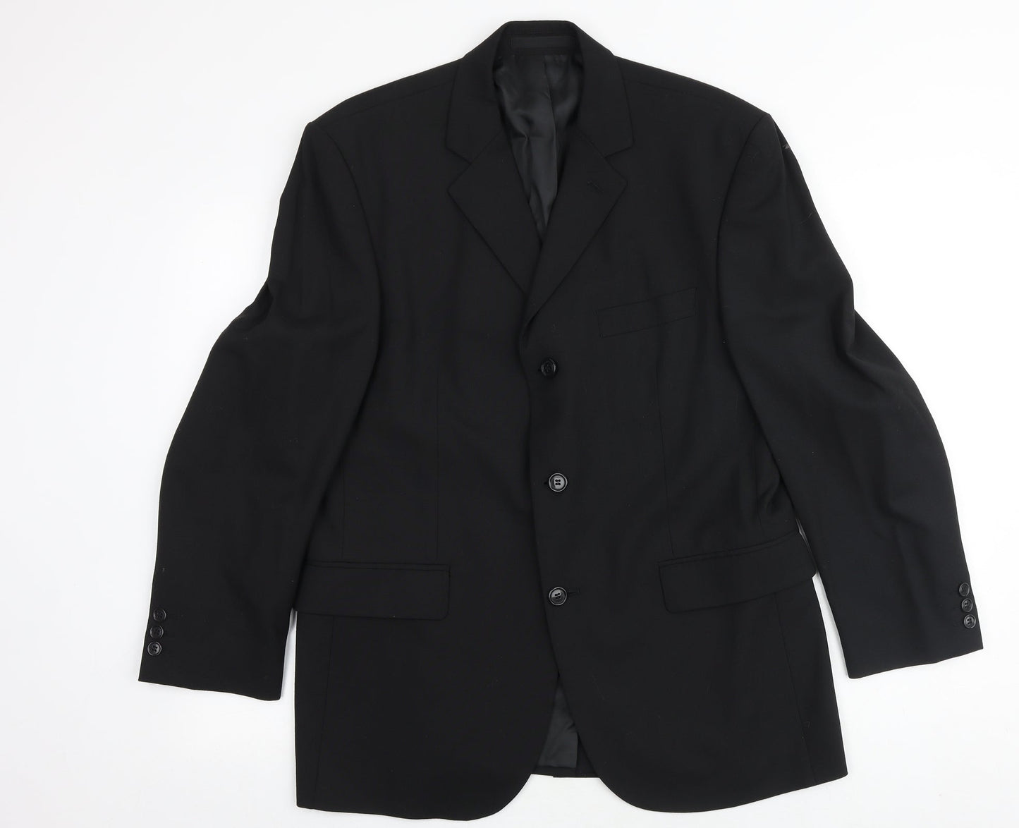 Mens UK Size 40 Burton Regular Black Suit Jacket