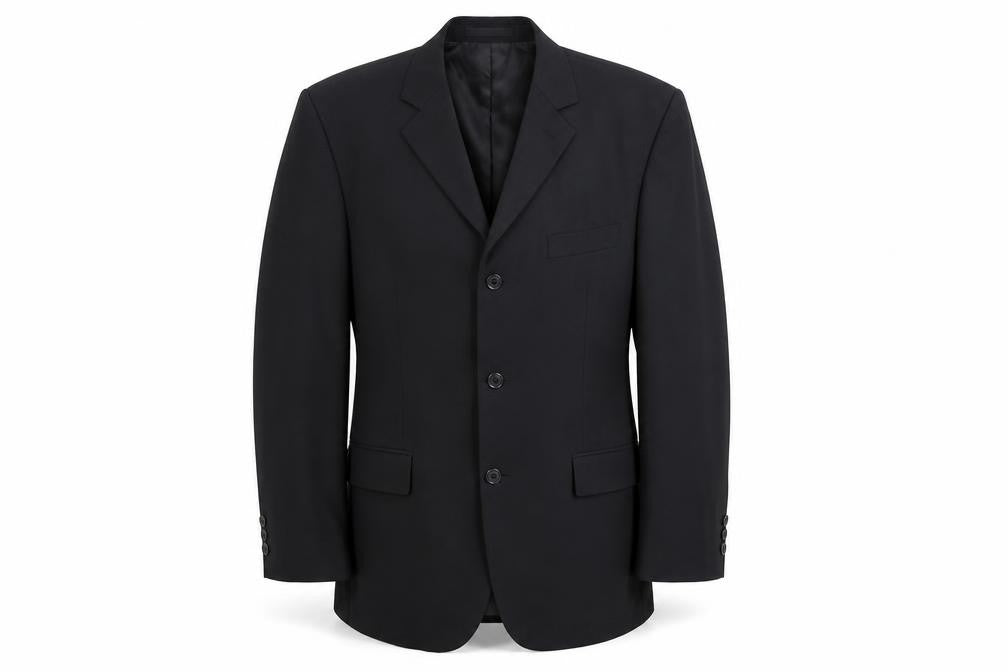 Mens UK Size 40 Burton Regular Black Suit Jacket