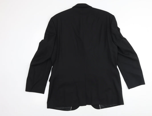 Mens UK Size 40 Burton Regular Black Suit Jacket