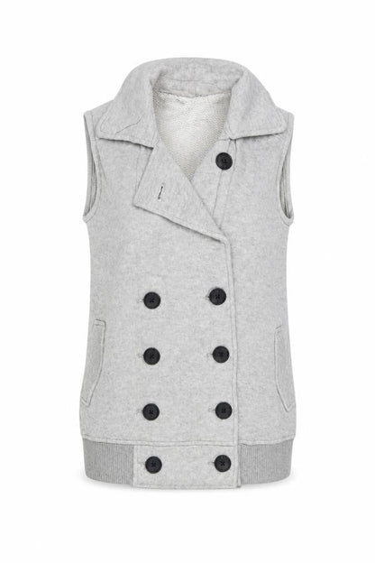 Womens UK Size XS Gap Grey Gilet
