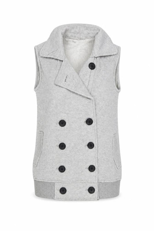 Womens UK Size XS Gap Grey Gilet