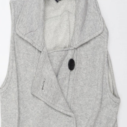 Womens UK Size XS Gap Grey Gilet