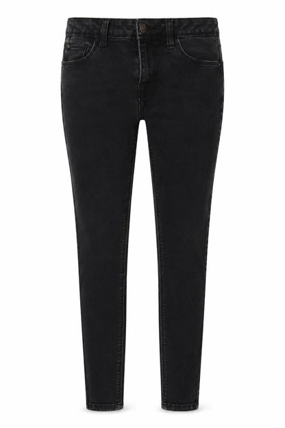 Womens UK Size 10 Denim & Co. Regular Fit Skinny Black Jeans