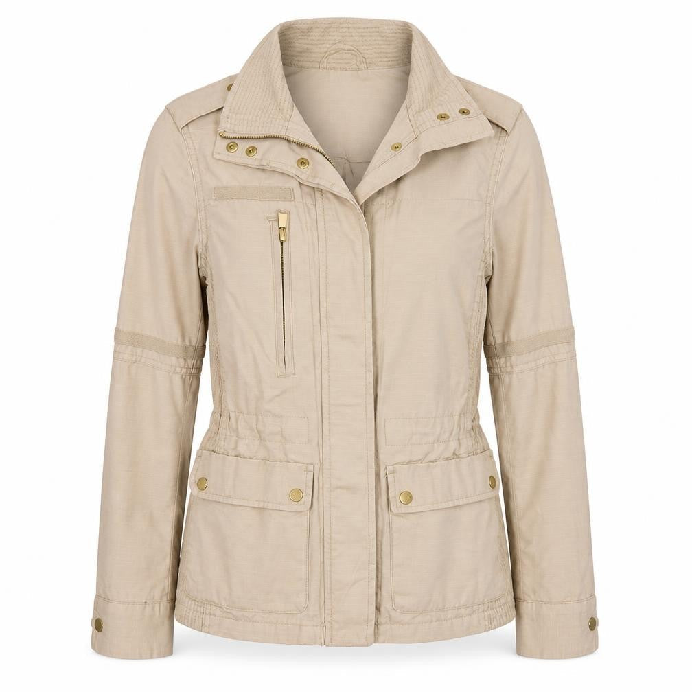 Womens UK Size 4 H&M Beige Jacket