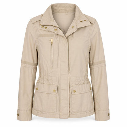 Womens UK Size 4 H&M Beige Jacket