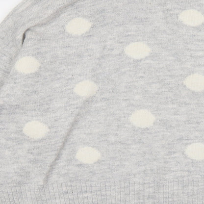 Womens UK Size M H&M Grey Pullover Jumper