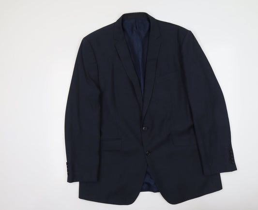 Mens UK Size L Burton Regular Blue Suit Jacket