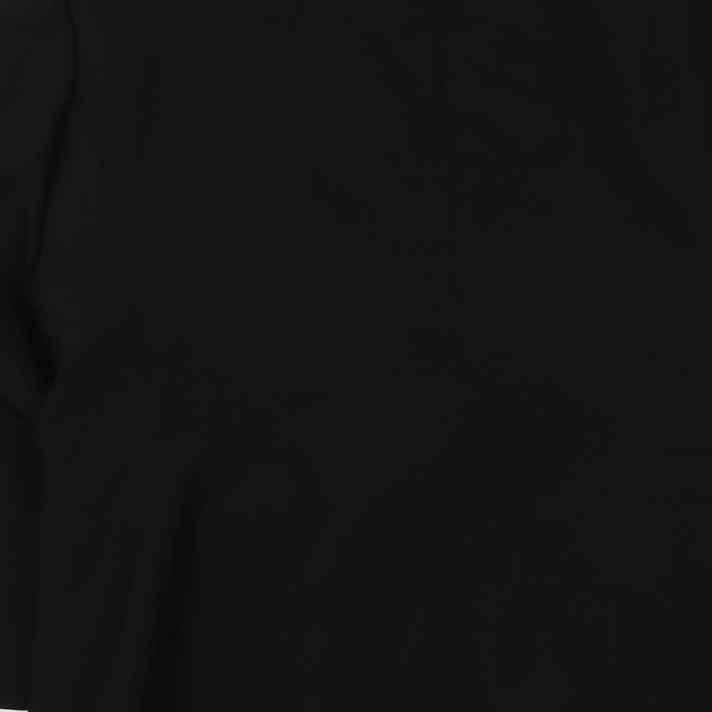 F&F Mens Black Polyester Jacket Suit Jacket Size L Regular