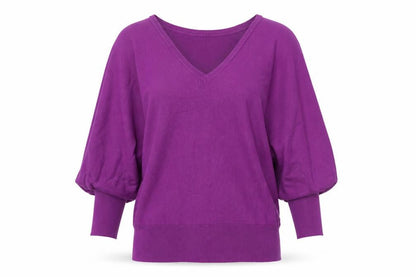 Womens UK Size 10 Dorothy Perkins Purple Pullover Jumper