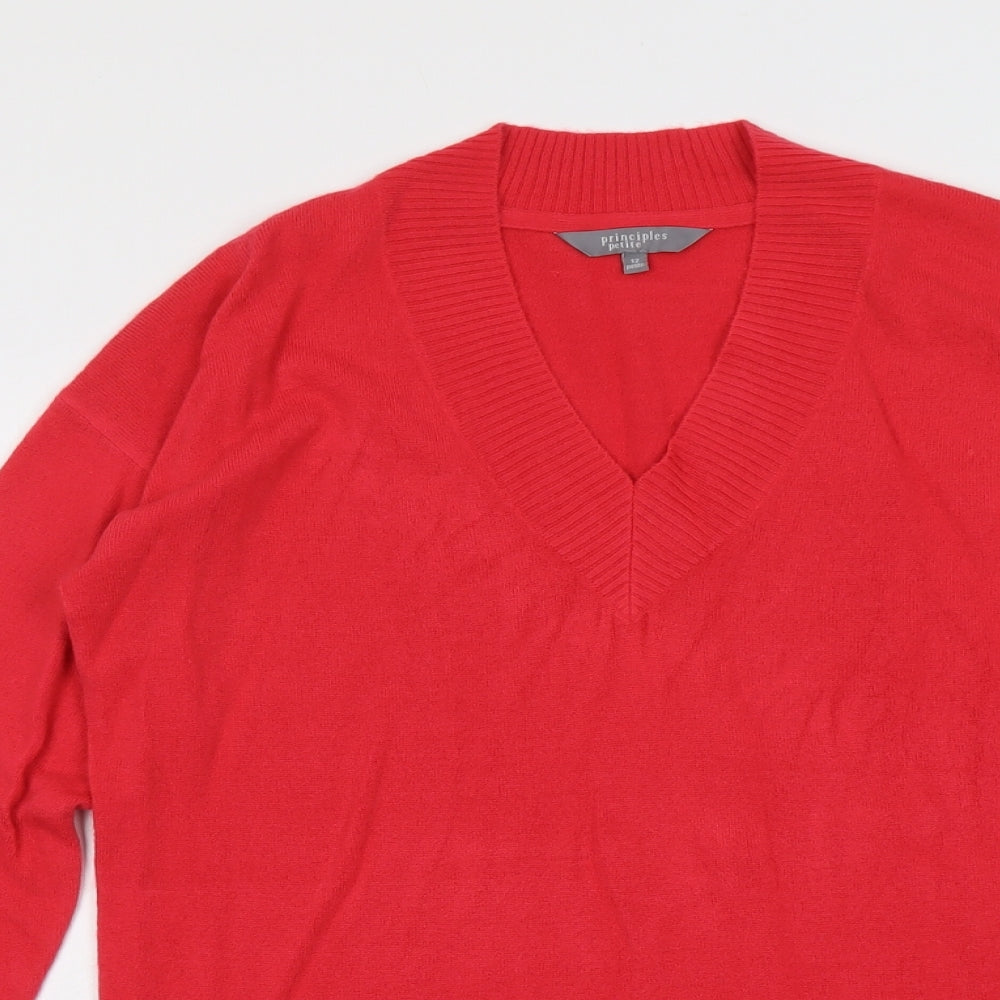 Womens UK Size 12 Principles Pink Pullover Jumper