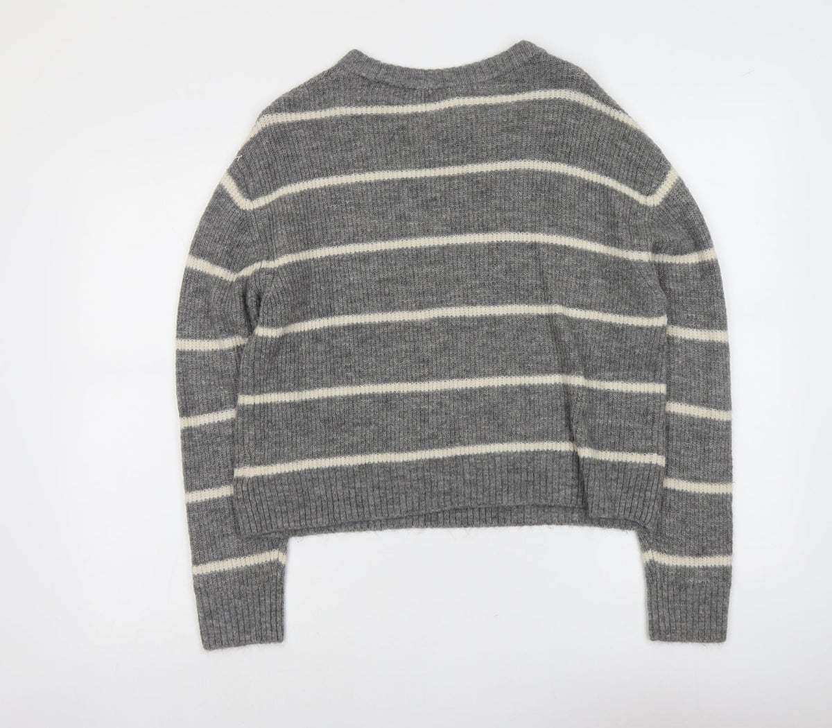 Womens UK Size S H&M Grey Pullover Jumper