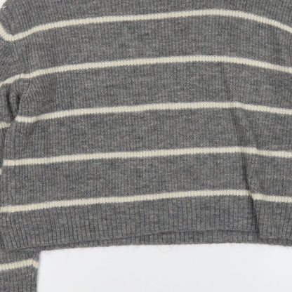 Womens UK Size S H&M Grey Pullover Jumper