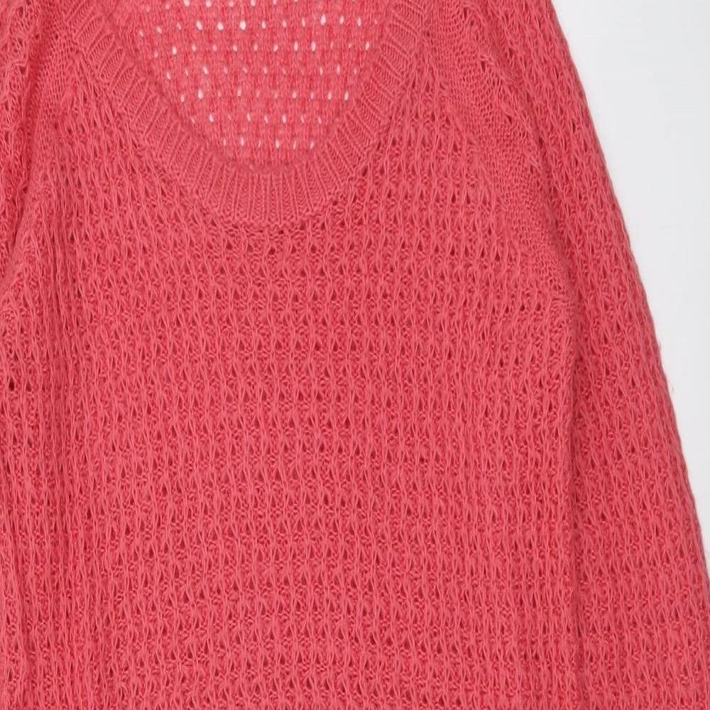 Womens UK Size S Dorothy Perkins Pink Pullover Jumper
