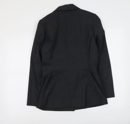 Mexx Womens Grey Polyester Jacket Suit Jacket Size 10