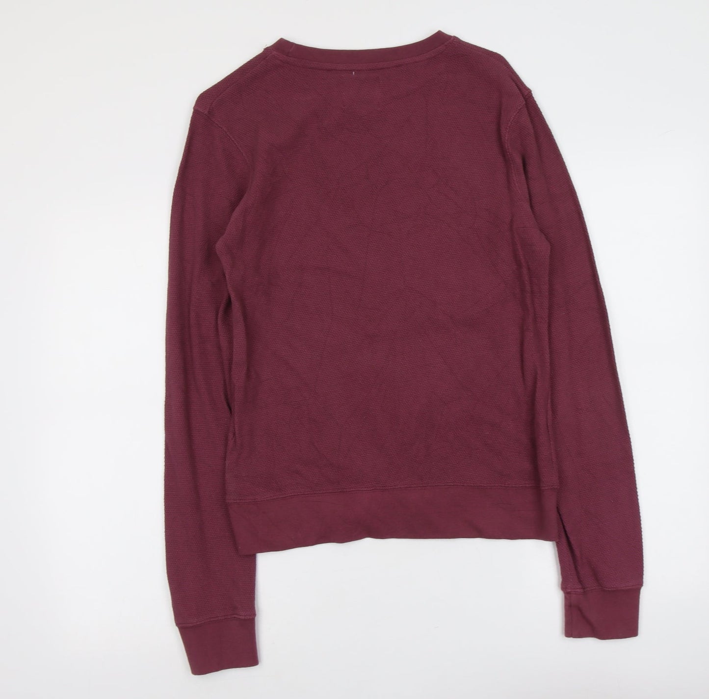 Mens UK Size M Boohoo Purple Pullover Sweatshirt