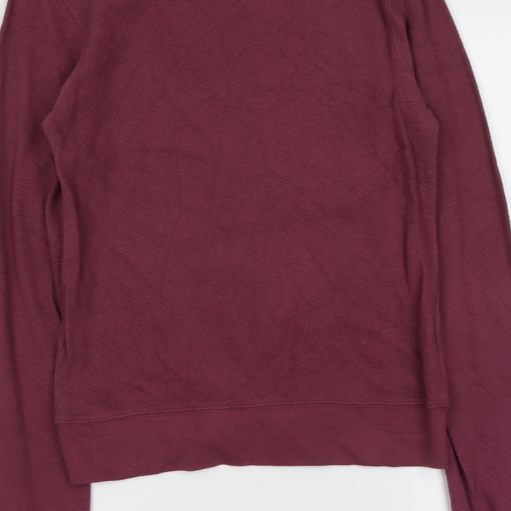 Mens UK Size M Boohoo Purple Pullover Sweatshirt