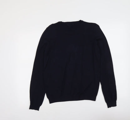 Womens UK Size M H&M Blue Pullover Jumper