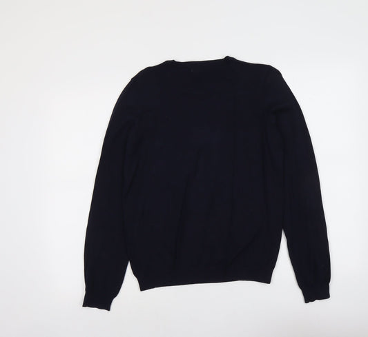 Womens UK Size M H&M Blue Pullover Jumper
