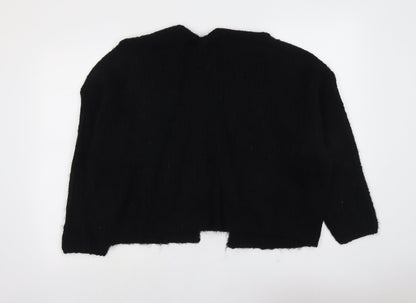 Womens UK Size M NEXT Black Cardigan Jumper