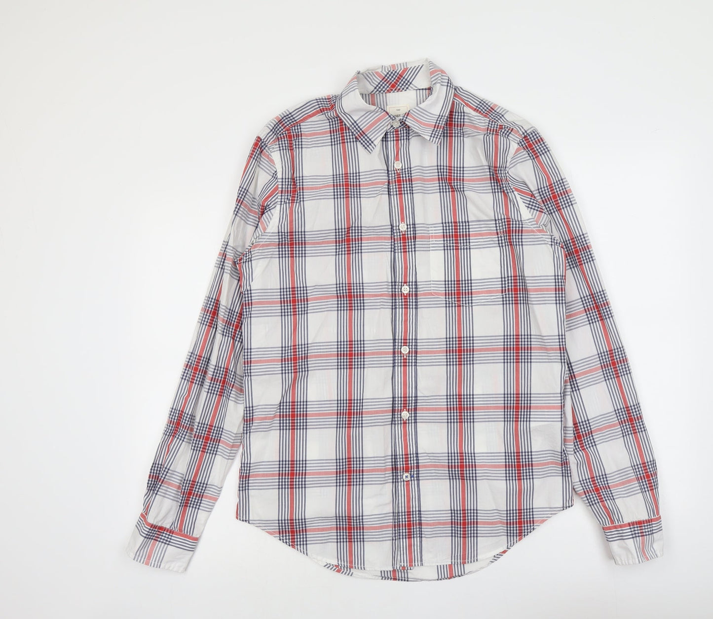 Mens UK Size S Gap Multicoloured  Button-Up Long Sleeve Casual Shirt