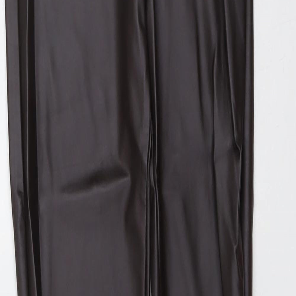 Womens UK Size XS Pull&Bear  Chino Brown Leggings