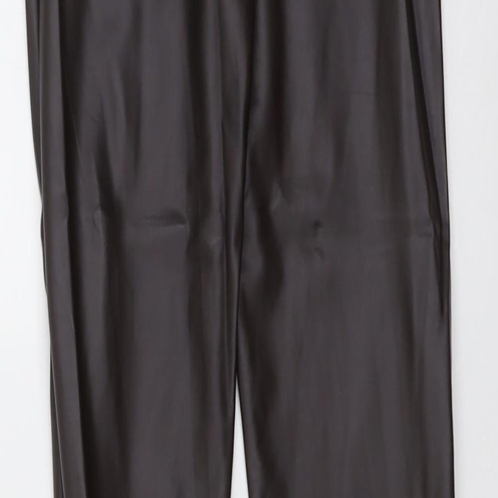 Womens UK Size XS Pull&Bear  Chino Brown Leggings