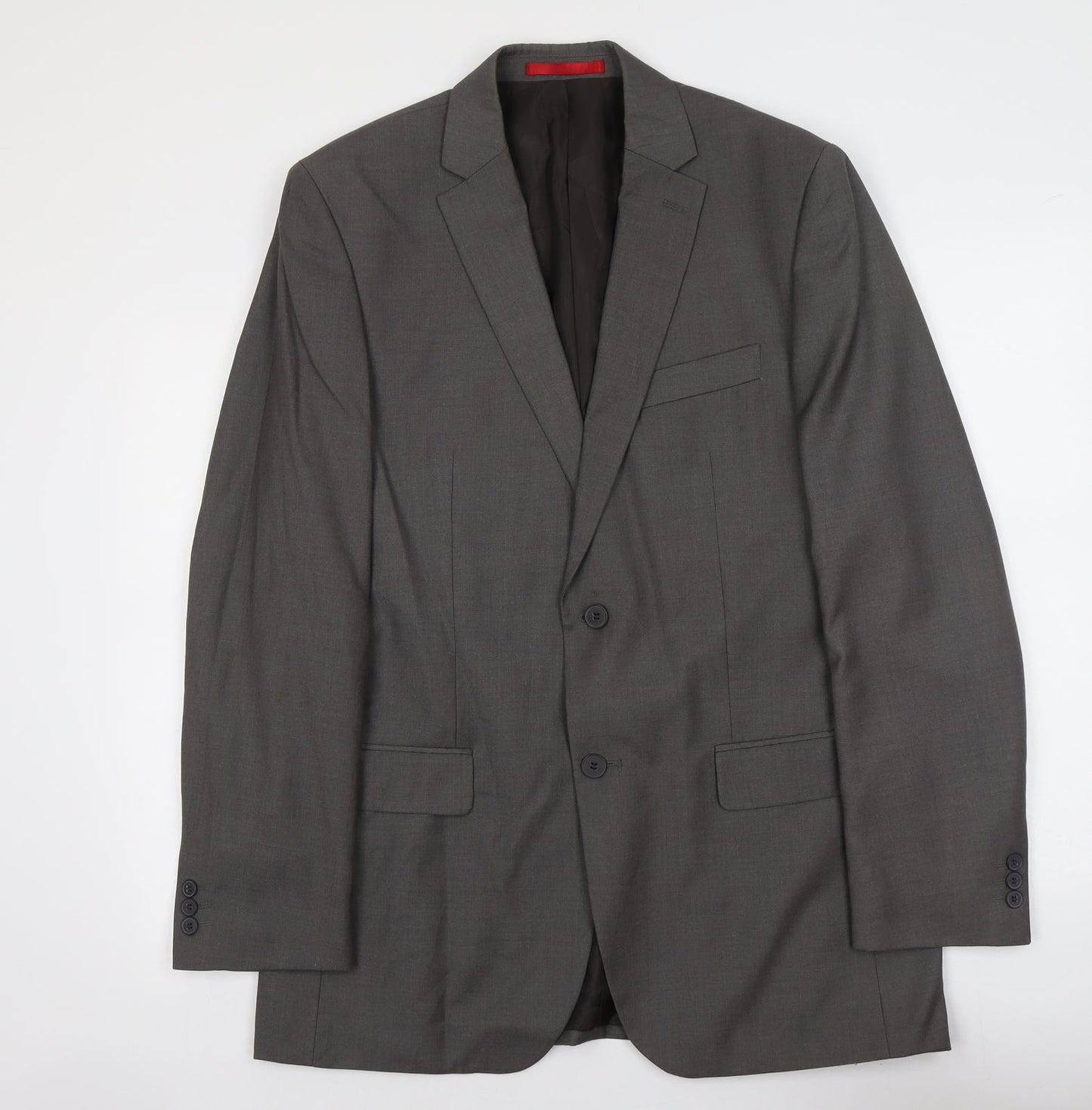 Mens UK Size M Burton Regular Grey Suit Jacket