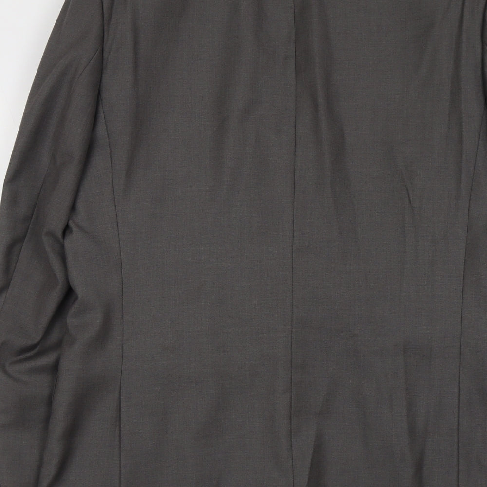 Mens UK Size M Burton Regular Grey Suit Jacket