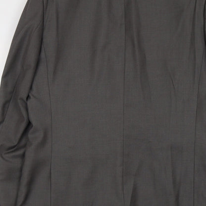 Mens UK Size M Burton Regular Grey Suit Jacket