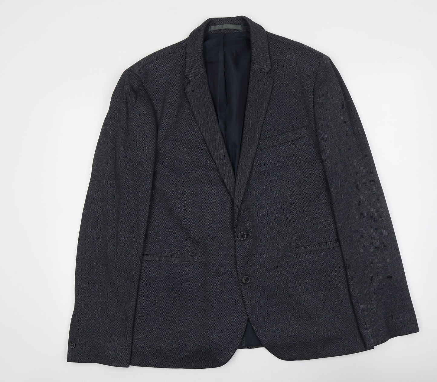 Mens UK Size M Burton Regular Blue Suit Jacket