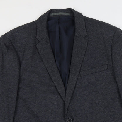 Mens UK Size M Burton Regular Blue Suit Jacket