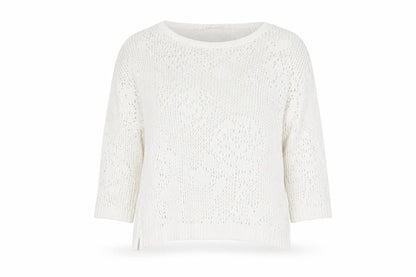 Womens UK Size 8 NEXT Ivory Pullover Jumper