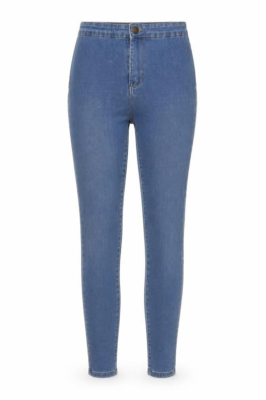 Womens UK Size 8 Denim & Co. Regular Fit Jegging Blue Jeans